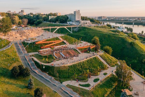 Парк 800-летия Нижнего Новгорода лидирует в конкурсе достопримечательностей РФ
