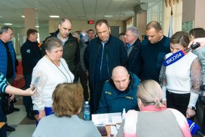 Александр Куренков и Игорь Комаров провели встречу с оперштабом в Оренбурге