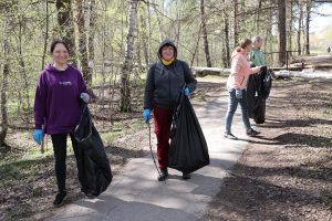 Общегородской субботник проходит в Нижнем Новгороде