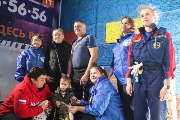 Нижегородские волонтеры помогают жителям Оренбуржья