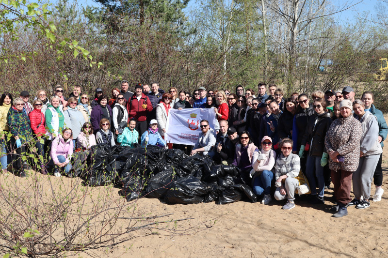 Депутаты Думы Нижнего Новгорода приняли участие в общегородском субботнике