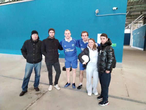 Роман Пономаренко организовал посещение футбольного матча для 30 семей