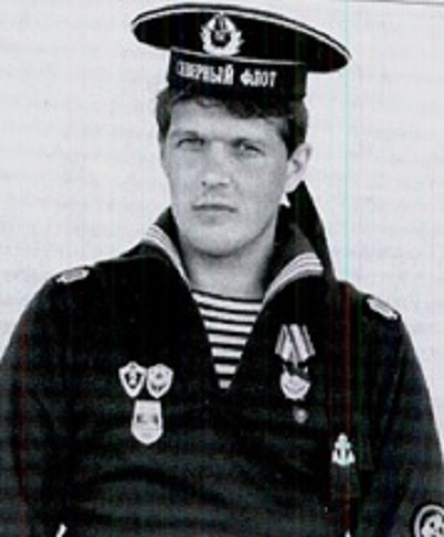 Машинист атомной подводной лодки «Комсомолец» Юрий Козлов, 1989г.