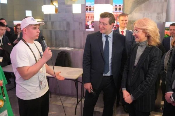 Глеб Никитин презентовал технопарк на базе «Нижполиграфа» на выставке «Россия»