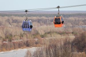 Нижегородская канатная дорога перешла на летний режим работы