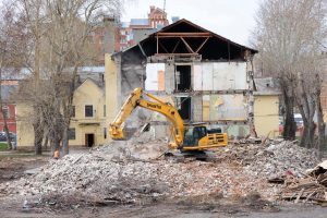 Опубликованы фото сноса домов у Нижегородской ярмарки ради конгресс-холла