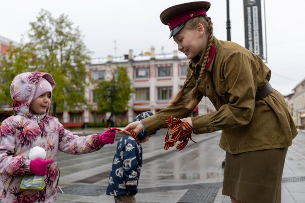 Более 25 тысяч Георгиевских лент раздали нижегородцам в преддверии Дня Победы