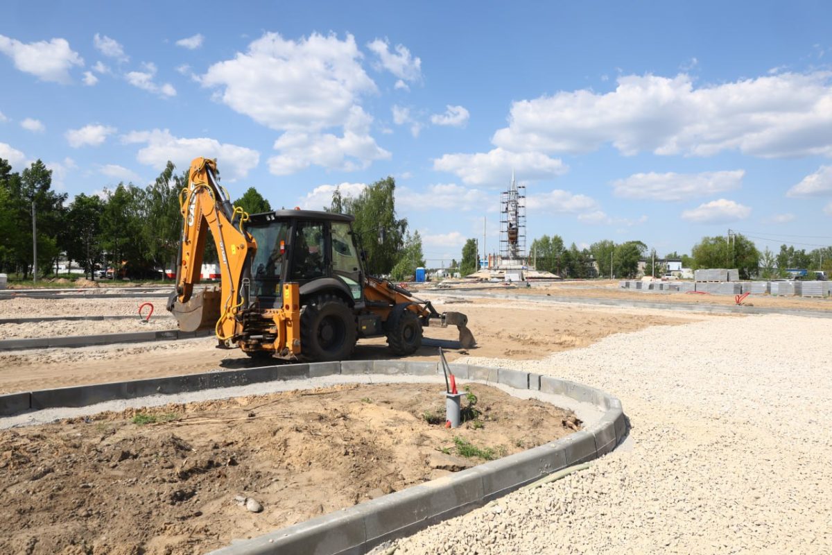 В Дзержинске стартовало благоустройство площади Узловой