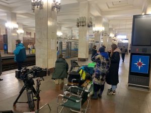 Съемки эпизодов фильма «Свинья и мышь» прошли в метро Нижнего Новгорода