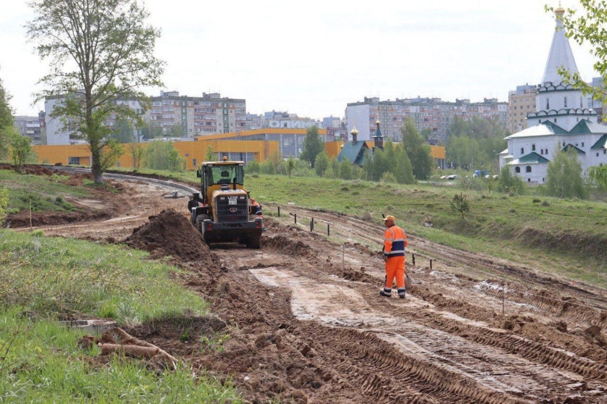 Касьяновский овраг начали благоустраивать в Нижнем Новгороде