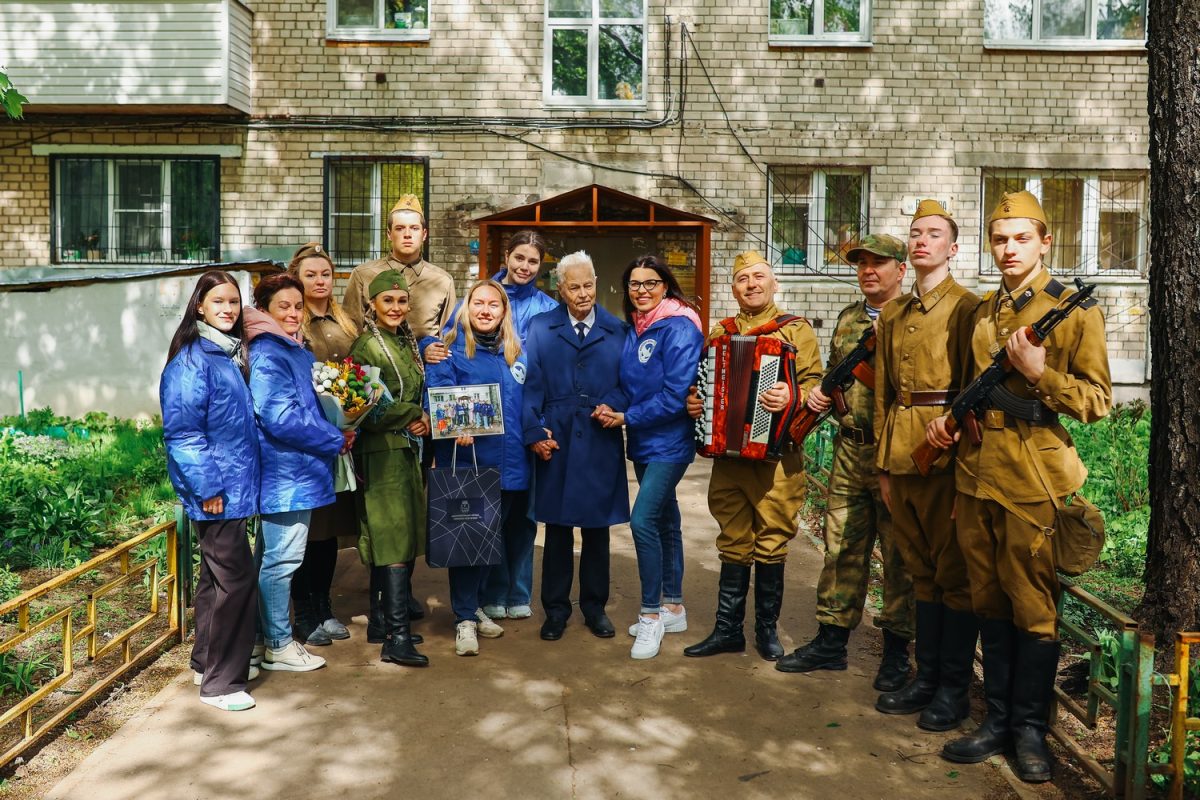 В Нижегородской области «фронтовые бригады» поздравят с Днём Победы 298 фронтовиков