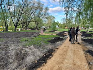 Благоустройство Большого Болдина к 225-летию Пушкина на финишной прямой