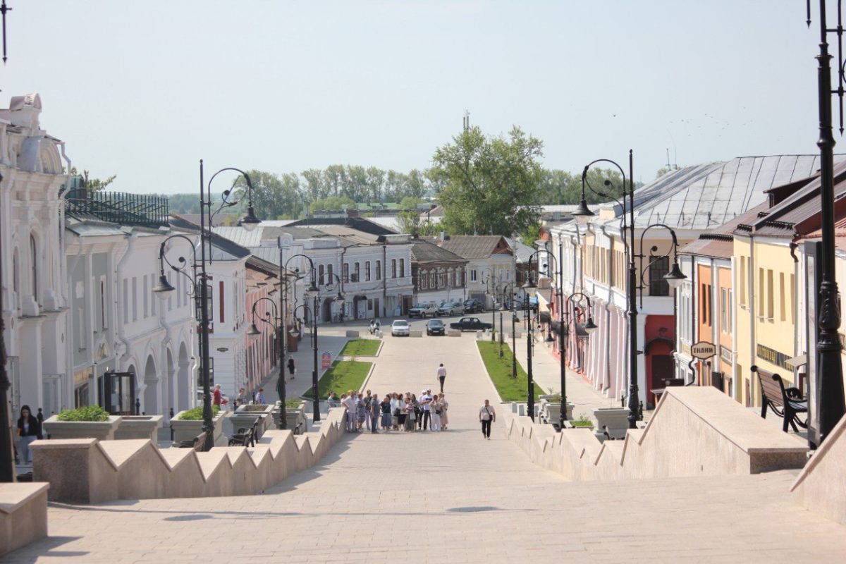 Гостиный ряд в Арзамасе назвали одной из лучших торговых улиц России