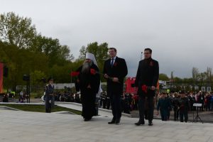Стела «Город трудовой доблести» открылась в нижегородском Парке Победы