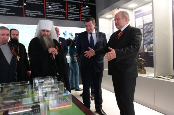 Глеб Никитин и митрополит Нижегородский и Арзамасский Георгий приняли участие в торжественном открытии молодежного центра «Пересвет» в г.&nbsp;Бор