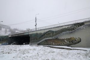 Крокодила вернут на Канавинский мост