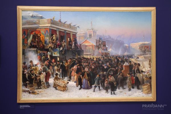 Ярмарки краски: нижегородцам представили живописную историю торговли 