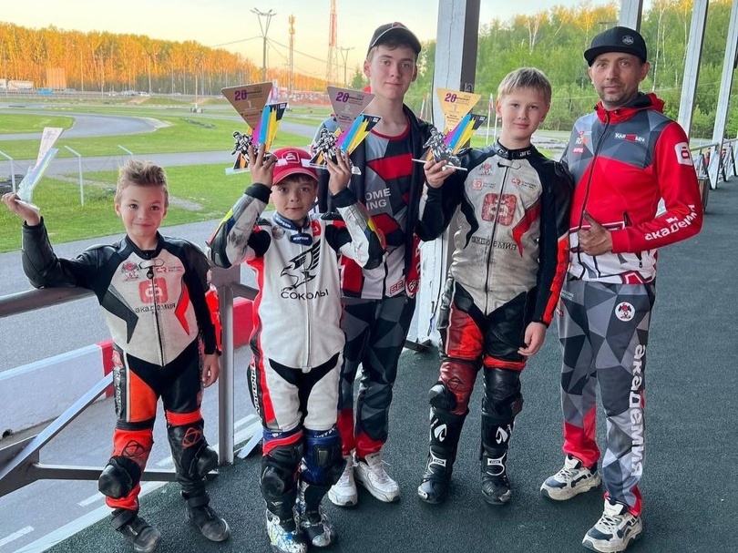 Юные мотогонщики из Нижнего Новгорода завоевали четыре медали на Supermoto