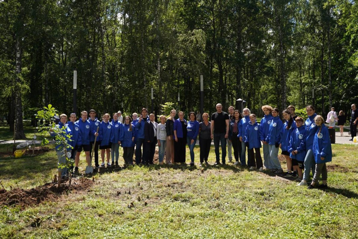 В Нижнем Новгороде высадили каштаны в рамках акции «Сад памяти»