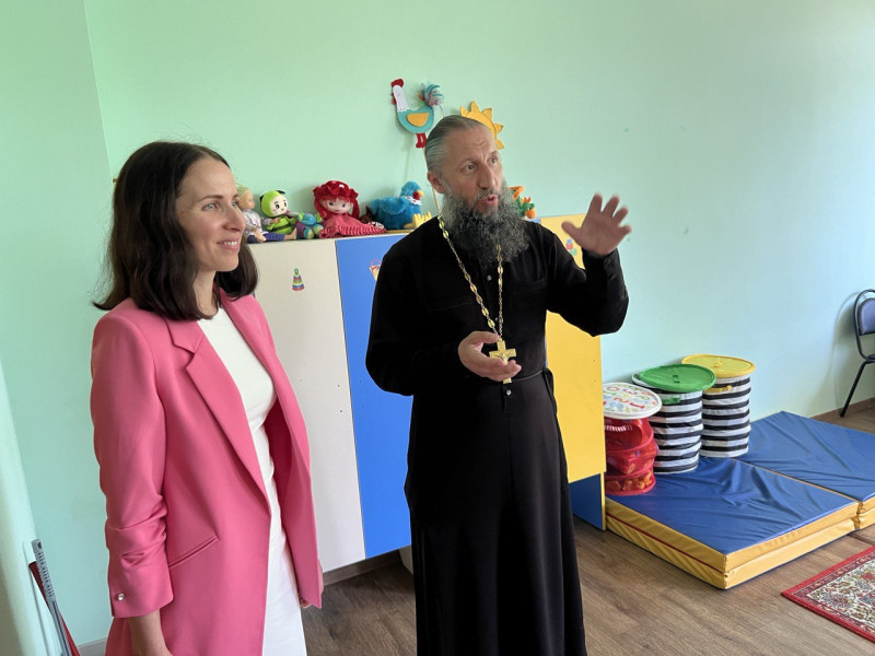 Татьяна Дружинина посетила семейный центр «Ковчег» в Ленинском районе