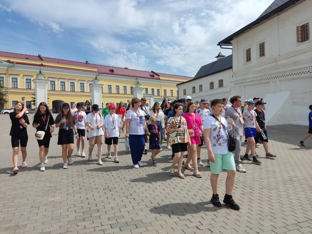 Нижегородские школьники в Иннополисе 