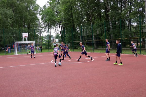 В поселке Сокольское по нацпроекту «Жилье и городская среда» открыли новое пространство для спорта