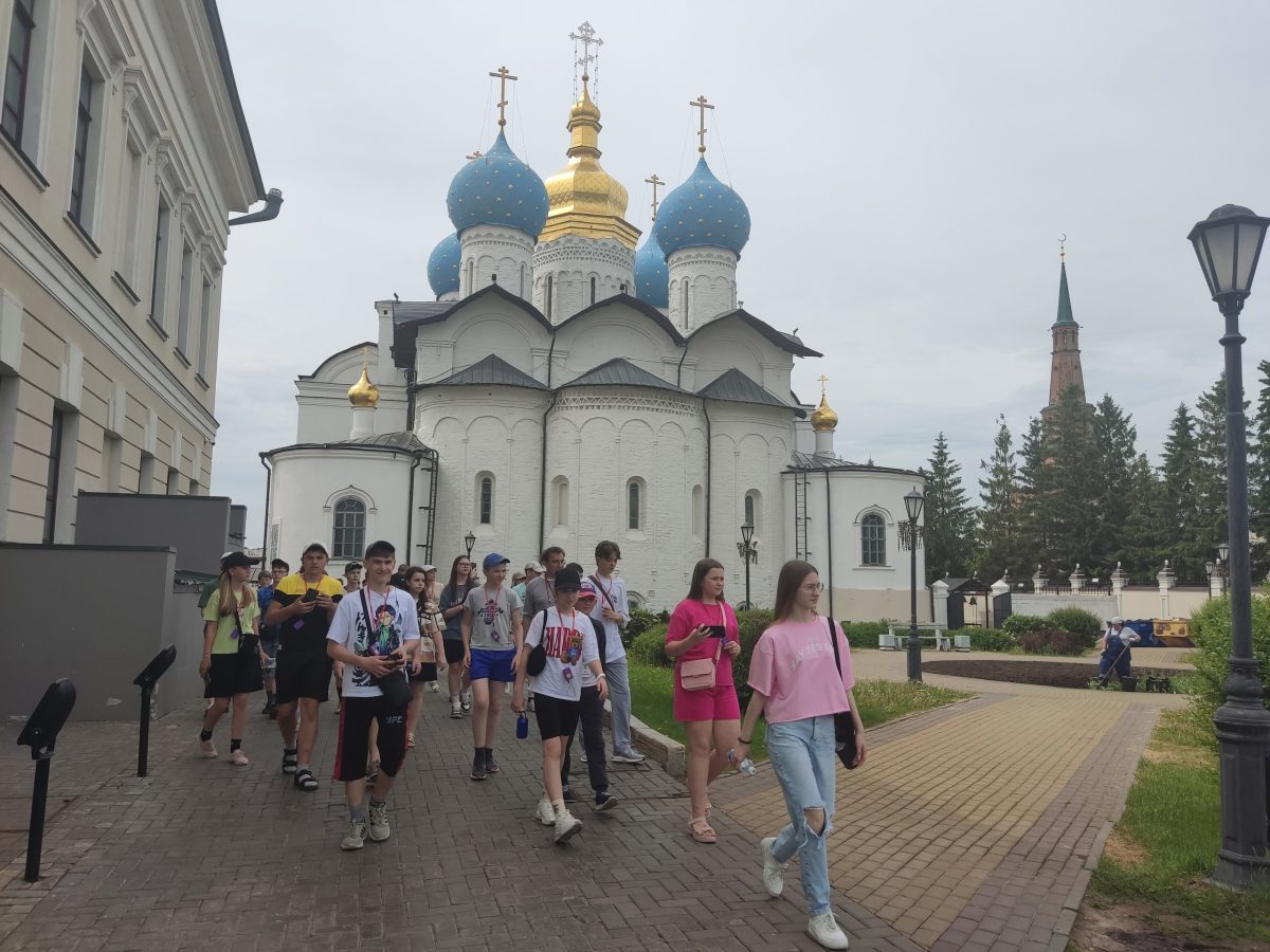 Нижегородские школьники в Иннополисе 