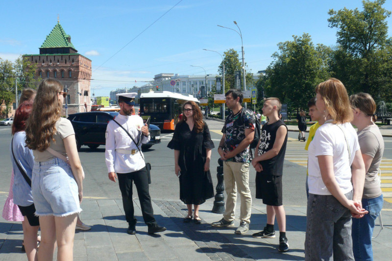 Молодежная палата организовала экскурсию по древнейшим улицам города