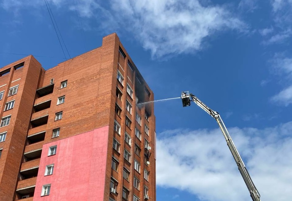 46 жильцов эвакуировали из горящего дома на улице Сусловой в Нижнем Новгороде