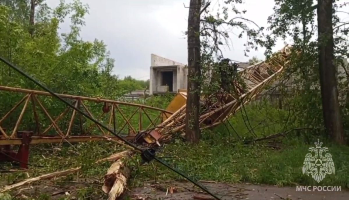 Никто из жителей Кстова не пострадал после сильного урагана