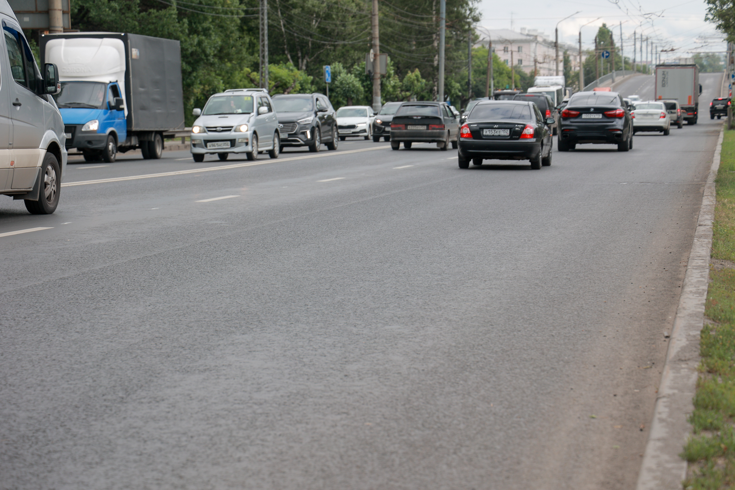 Участок Московского шоссе в Нижнем Новгороде отремонтировали по нацпроекту  14 июня 2024 года | Нижегородская правда