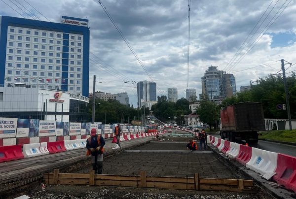 Масштабная реконструкция трамвайных путей проходит в Нижнем Новгороде