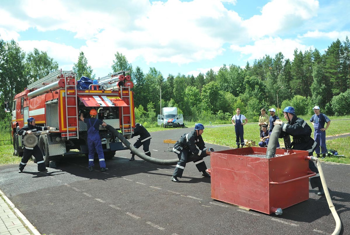 В АО «Транснефть-Верхняя Волга» завершился конкурс добровольных пожарных дружин
