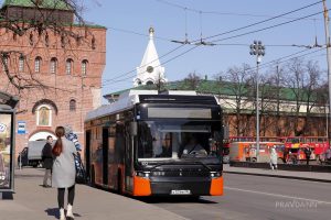 Электробус Э‑12 запустят в Автозаводском районе в&nbsp;июне