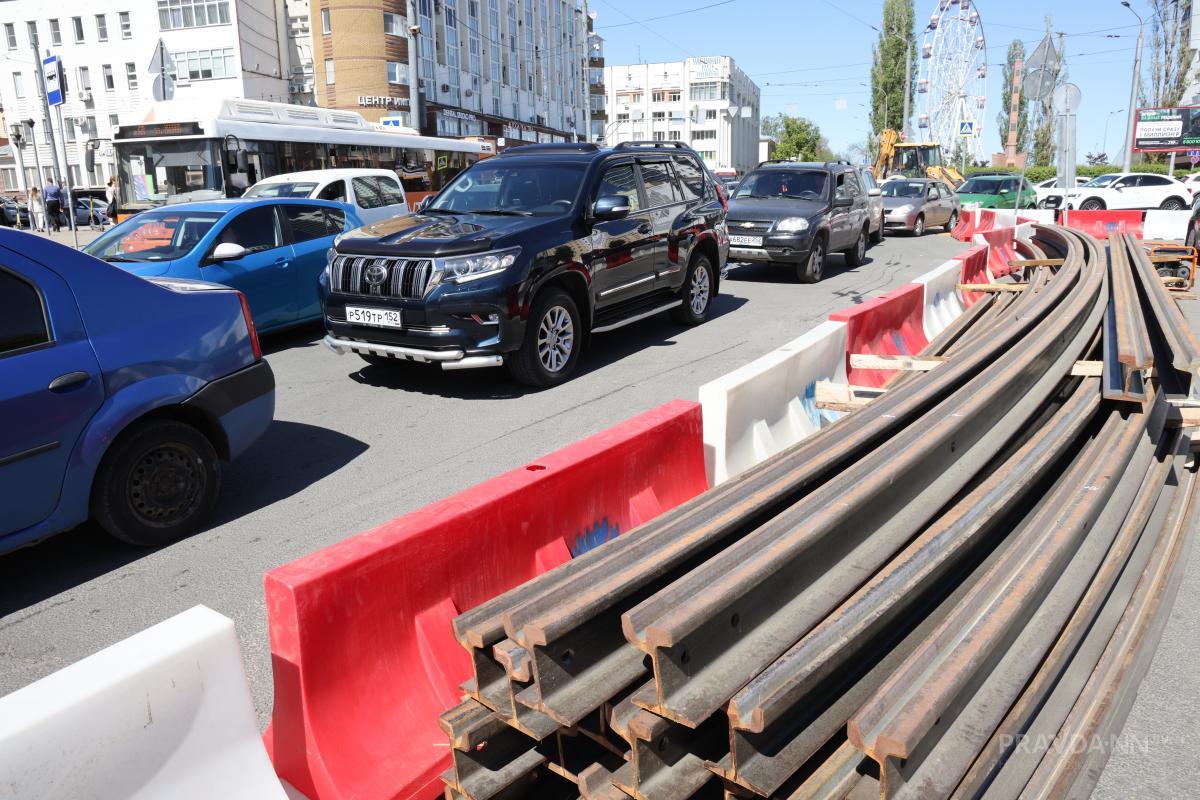 Новая схема движения вводится на Сенной площади в Нижнем Новгороде из-за  замены трамвайных путей 18 июня 2024 года | Нижегородская правда