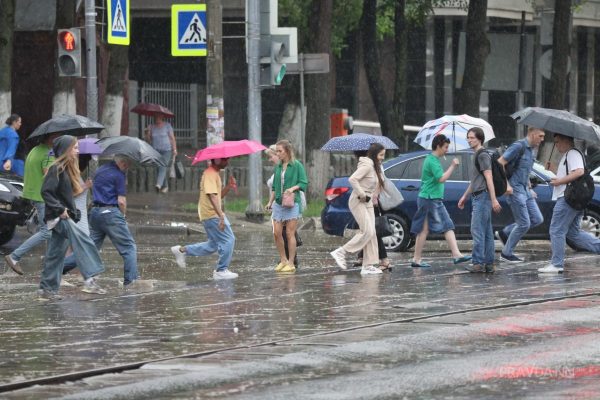 Ливни со шквалистым ветром надвигаются на Нижегородскую область