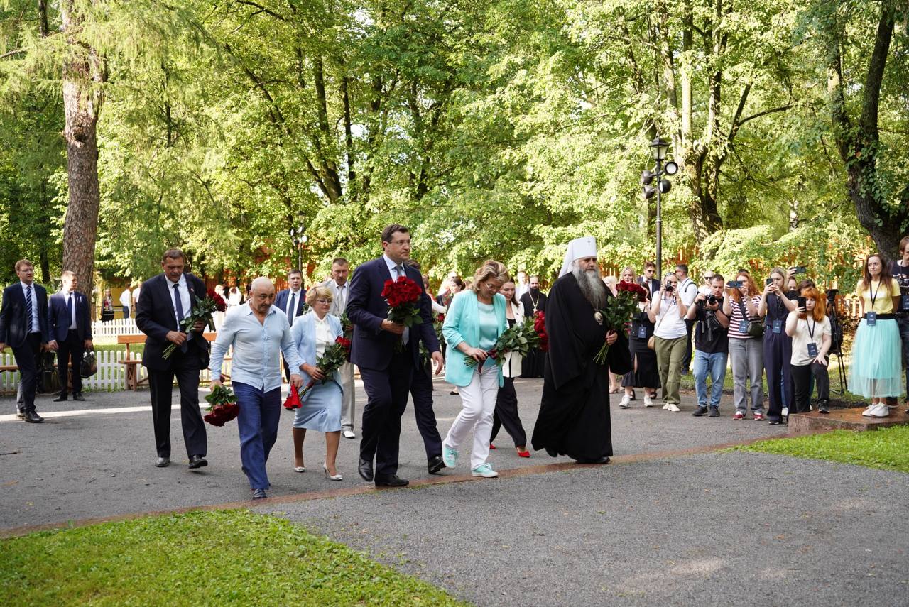 Елена Ямпольская и Глеб Никитин открыли программу празднования 225-летия  А.С. Пушкина в Большом Болдине | Нижегородская правда