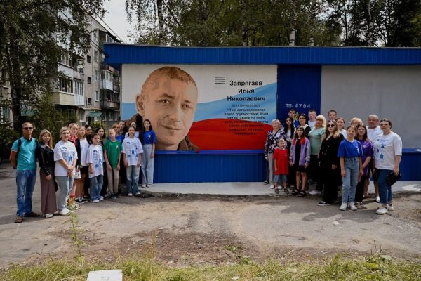 В Нижнем Новгороде появился арт-объект в честь участника СВО Ильи Запрягаева