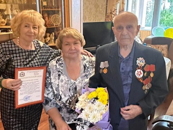 100-летний юбилей отмечает Валентин Осокин из Дзержинска