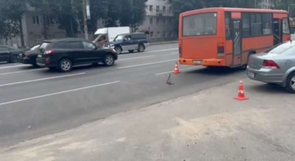 Пенсионерка пострадала в ДТП с пассажирским автобусом на проспекте Гагарина