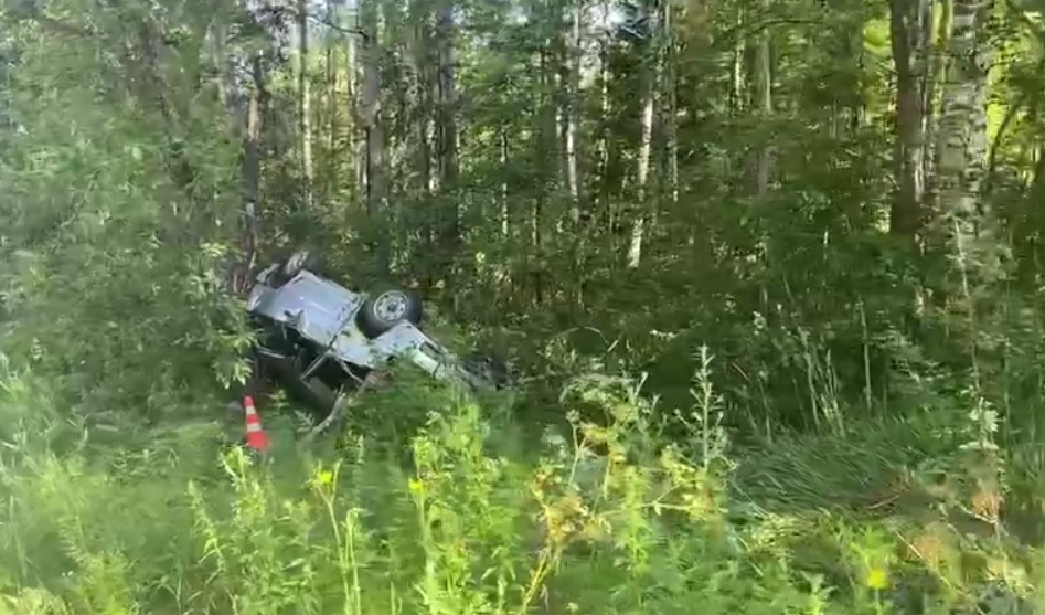 Пенсионер перевернулся на трассе и погиб в Семеновском районе