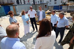 Специальная комиссия проверила строительство новой школы на&nbsp;Бору