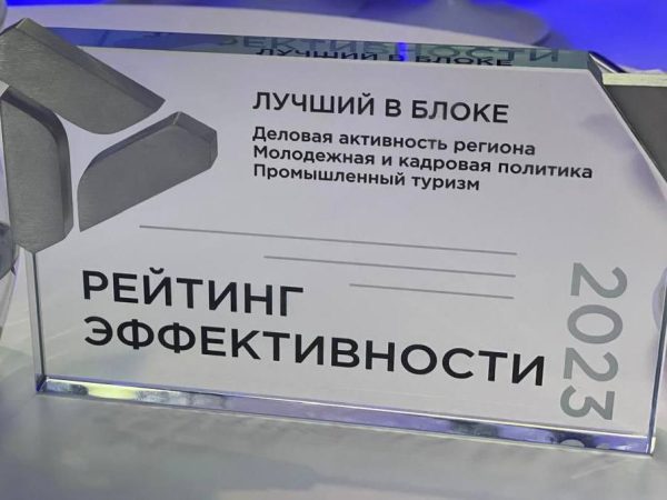 Нижегородскую область отметили наградой за эффективность промышленной политики