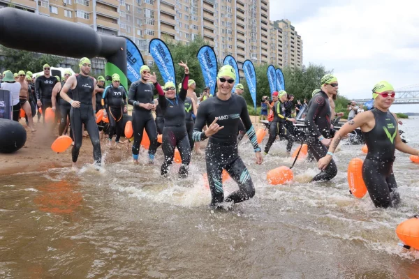 X‑Waters Volga 2024: самый массовый в России заплыв выиграли москвичи и нижегородцы