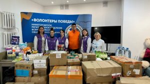 Нижегородские волонтеры отправили жителям Курской области гуманитарный груз общим весом около 2&nbsp;тонн