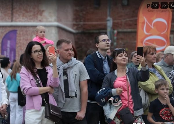 Опубликовано видео празднования дня города в Нижнем Новгороде