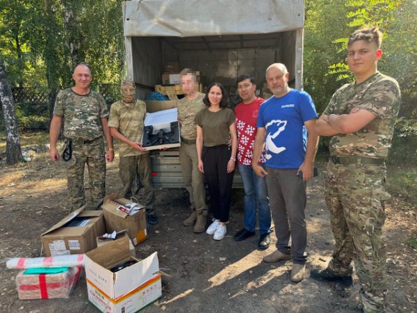 Татьяна Дружинина сопроводила в Курскую область гуманитарный груз