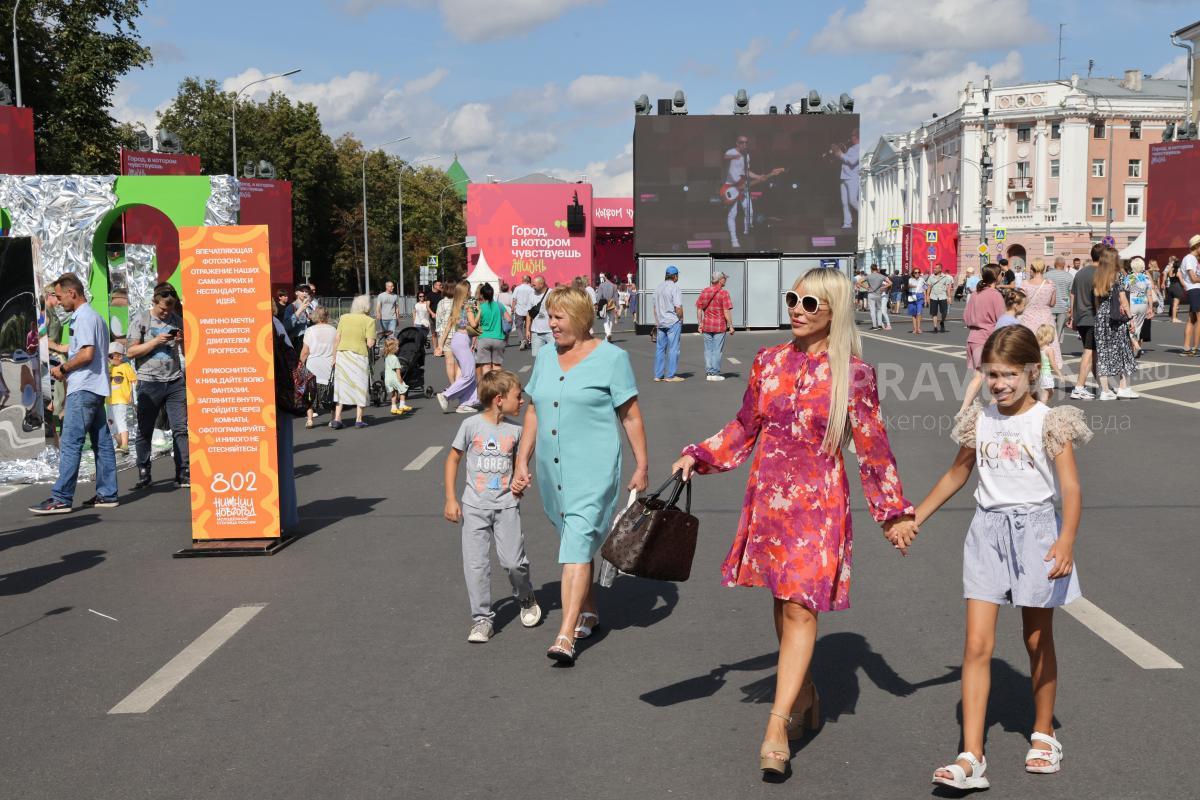 Опубликована программа празднования Дня города в Нижнем Новгороде