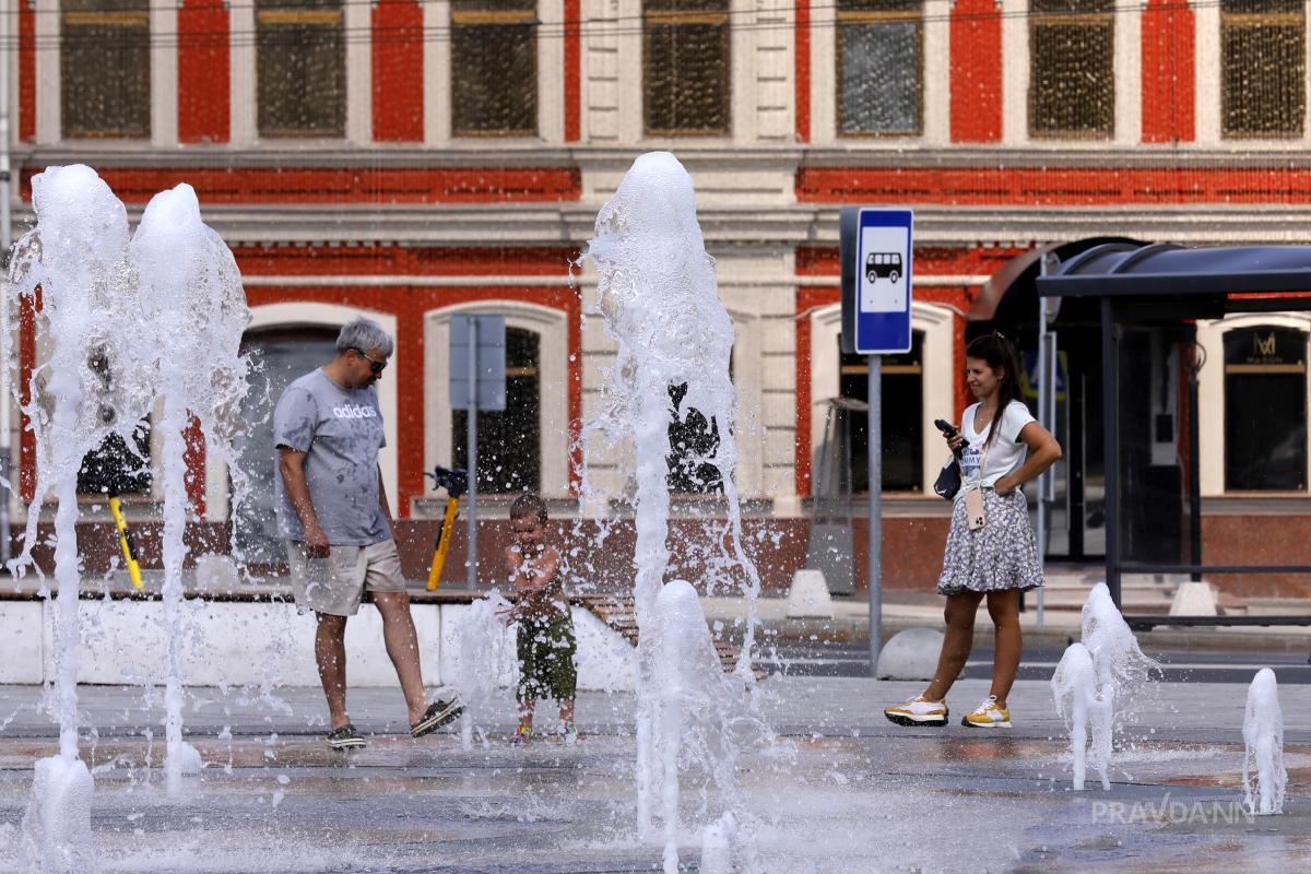 Последняя неделя лета порадует нижегородцев жаркой погодой