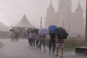 Ливни прогнозируют в Нижнем Новгороде в воскресенье